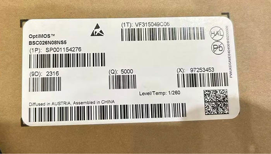 BSC026N08NS5 ইন্টিগ্রেটেড সার্কিট চিপ 80V OptiMOSTM 5 পাওয়ার MOSFET ট্রানজিস্টর