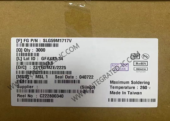 SLG59M1717V ইন্টিগ্রেটেড সার্কিট চিপ GreenFET সিঙ্গল এন-চ্যানেল লোড সুইচ STQFN-16