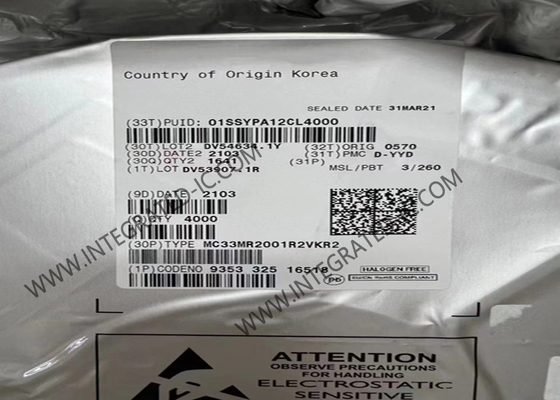 MC33MR2001R2VKR2 ওয়্যারলেস কমিউনিকেশন মডিউল 76GHz -77GHz আরএফ রিসিভার ফ্রন্ট-এন্ড