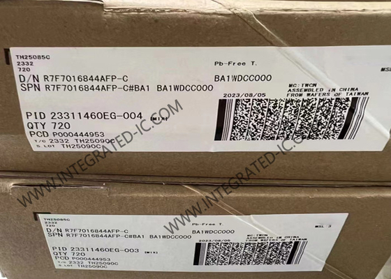 R7F7016844AFP-C মাইক্রোকন্ট্রোলার MCU 32-বিট 1MB ফ্ল্যাশ মাইক্রোকন্ট্রোলার IC LQFP-100