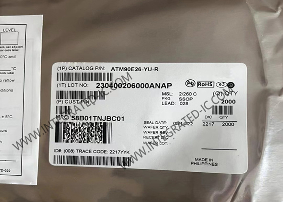 ATM90E26-YU ইন্টিগ্রেটেড সার্কিট চিপ এনার্জি মিটারিং IC SSOP-28 সিঙ্গল ফেজ মিটার IC