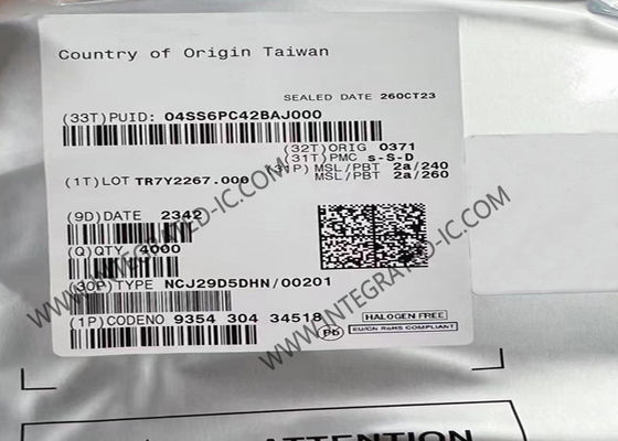 ওয়্যারলেস কমিউনিকেশন মডিউল NCJ29D5DHN/00201Y আল্ট্রা-ব্রডব্যান্ড UWB IC HVQFN-40