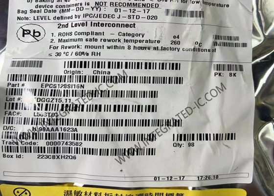 EPCS128SI16N মেমরি আইসি চিপ 128Mb 40MHz সিরিয়াল কনফিগারেশন ফ্ল্যাশ মেমরি SOIC-16