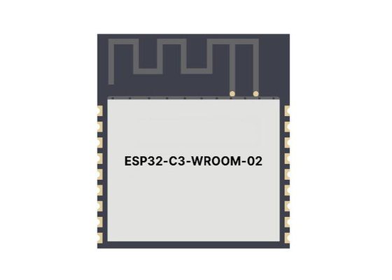 ESP32-C3-WROOM-02-N8 ওয়্যারলেস কমিউনিকেশন মডিউল সাধারণ উদ্দেশ্য Wi-Fi এবং BT LE মডিউল 2.4GHz