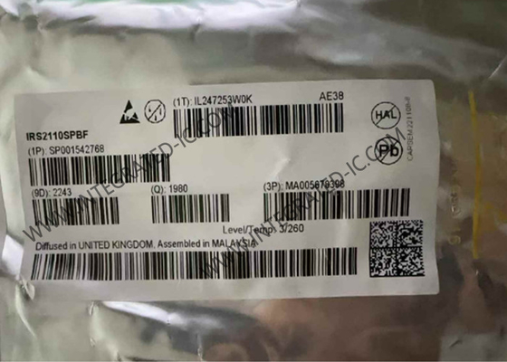 IRS2110SPBF ইন্টিগ্রেটেড সার্কিট চিপ 500V EiceDRIVERTM গেট ড্রাইভার আইসি বন্ধ সঙ্গে