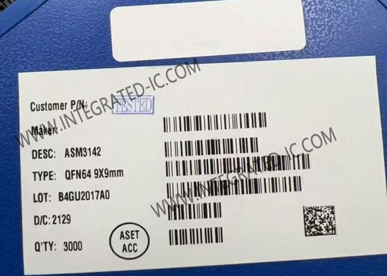 ASM3142 ইউএসবি 3.1 জেন 2 কন্ট্রোলার চিপ, PCI-E 3.0 X2 চ্যানেল এবং দুটি USB3.1 ইন্টারফেস সহ, 50% পাওয়ার সাশ্রয়ী