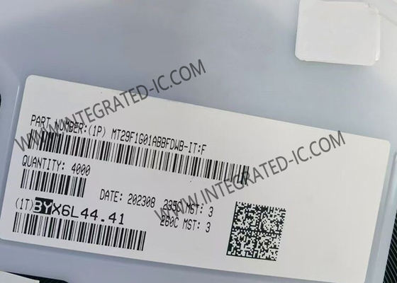 1Gbit মেমরি IC MT29F1G01ABBFDWB-IT:F 8-UPDFN ইন্টিগ্রেটেড সার্কিট চিপ 83MHz