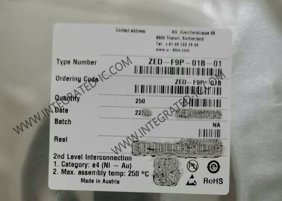 ZED-F9P-01B-01 ওয়্যারলেস কমিউনিকেশন মডিউল F9 উচ্চ নির্ভুলতা GNSS মডিউল LGA-54