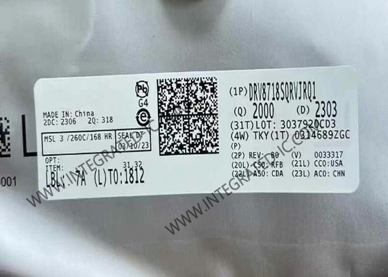ইন্টিগ্রেটেড সার্কিট চিপ DRV8718SQRVJRQ1 অটোমোটিভ স্মার্ট ফুল হাফ ব্রিজ ড্রাইভার