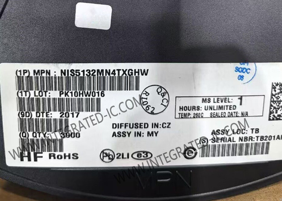 NIS5132MN4TXGHW ইন্টিগ্রেটেড সার্কিট চিপ 12V 44Ω ইলেকট্রনিক ফিউজ DFN-10 প্যাকেজ