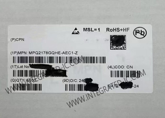 MPQ2178GQHE-AEC1-Z ইন্টিগ্রেটেড সার্কিট চিপ 2A 2.4MHz সিনক্রোন স্টেপ-ডাউন কনভার্টার পাওয়ার সহ ভাল এবং নরম শুরু