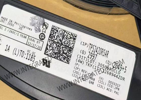 TPS2420RSAR ইন্টিগ্রেটেড সার্কিট চিপ eFuse IC VQFN-16 ইন্টিগ্রেটেড FET হট-স্টাপ কন্ট্রোলার