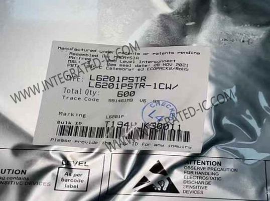 L6201PSTR ইন্টিগ্রেটেড সার্কিট চিপ DMOS ফুল ব্রিজ ড্রাইভার 4A ব্রাশড ডিসি মোটর ড্রাইভার