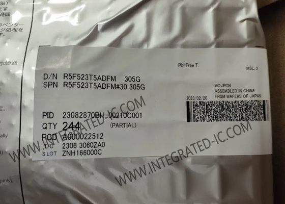 মাইক্রোকন্ট্রোলার MCU R5F523T5ADFM 32 বিট MCU LFQFP64 এমবেডেড মাইক্রোকন্ট্রোলার