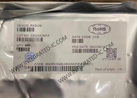 RK3588S ইন্টিগ্রেটেড সার্কিট চিপ প্রসেসর SoC 8nm প্রক্রিয়া সিস্টেম জাহাজে