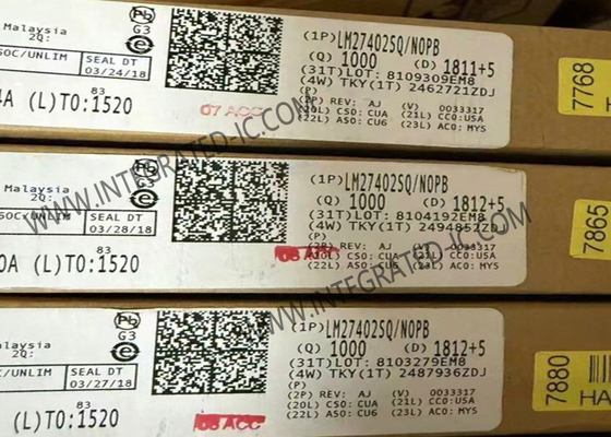 LM27402SQ ইন্টিগ্রেটেড সার্কিট চিপ ডিসিআর কারেন্ট সেন্সিং সহ উচ্চ-কার্যকারিতা সিঙ্ক্রোনস বাক নিয়ামক