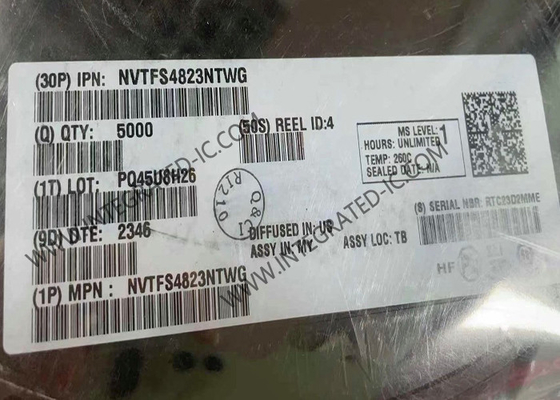 NVTFS4823NTWG ইন্টিগ্রেটেড সার্কিট চিপ 30V 30A10.5 mΩ একক এন-চ্যানেল পাওয়ার MOSFET ট্রানজিস্টর