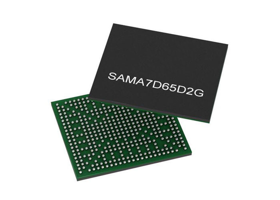 SAMA7D65D2GT-V/4UB মাইক্রোকন্ট্রোলার MCU 1GHz সিস্টেম ইন প্যাকেজ TFBGA427 32 বিট এমপিইউ