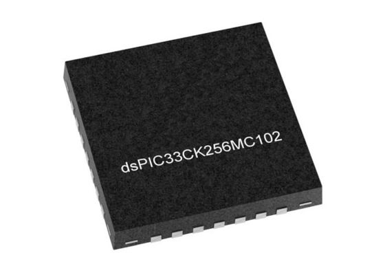 DSPIC33CK256MC102T-I/M6 মাইক্রোকন্ট্রোলার MCU 16Bit ডিজিটাল সিগন্যাল কন্ট্রোলার UQFN28