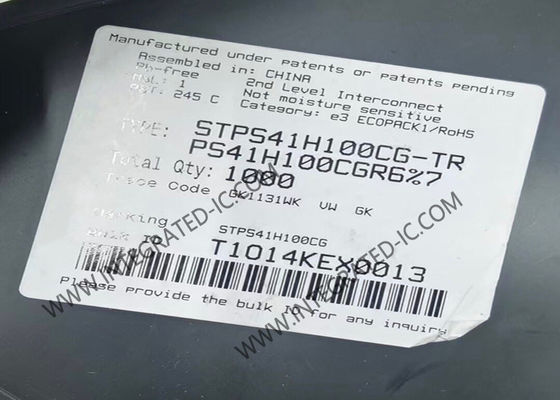 STPS41H100CG ইন্টিগ্রেটেড সার্কিট চিপ 100V 40A ডুয়াল পাওয়ার Schottky সংশোধনকারী