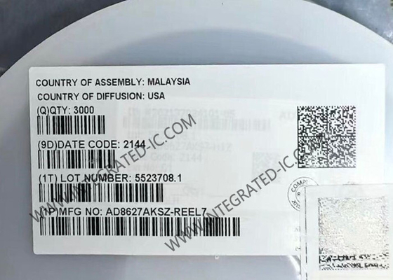 AD8627AKSZ ইন্টিগ্রেটেড সার্কিট চিপ যথার্থতা কম শক্তি একক সরবরাহ JFET পরিবর্ধক