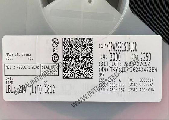 OPA2991SIRUGR ইন্টিগ্রেটেড সার্কিট চিপ অপারেশনাল এম্প্লিফায়ার 40V কম গোলমাল অপ এম্প আইসি