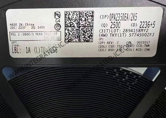 OPA2350EA ইন্টিগ্রেটেড সার্কিট চিপ ডুয়াল হাই স্পিড লো-রাইস অপারেশনাল এম্প্লিফায়ার