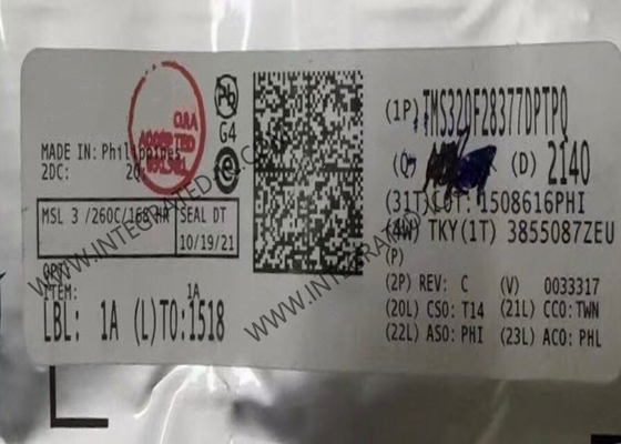 মাইক্রোকন্ট্রোলার এমসিইউ TMS320F28377DPTPQ অটোমোটিভ মাইক্রোকন্ট্রোলার আইসি 32-বিট ডুয়াল-কোর 200MHz 1MB ফ্ল্যাশ