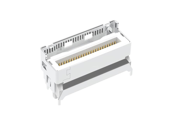 G98V15312HR সংযোগকারী 56Gb/s 95Ω মিনি কুল এজ আইও সংযোগকারী 50POS