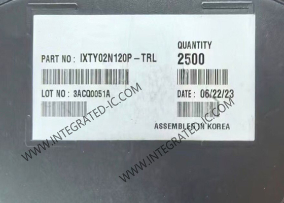 IXTY02N120P-TRL ইন্টিগ্রেটেড সার্কিট চিপ 200V 200mA পোলার পাওয়ার MOSFET ট্রানজিস্টর
