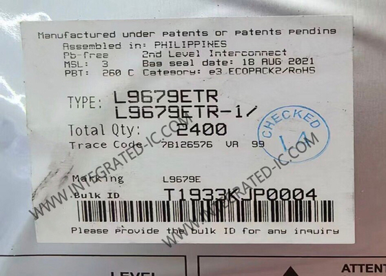 L9679ETR ইন্টিগ্রেটেড সার্কিট চিপ স্বয়ংচালিত ব্যাটারি কাট-অফ সার্কিট এবং এয়ারব্যাগ সিস্টেম সম্প্রসারণ IC