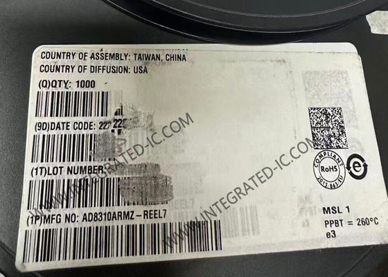 AD8310ARMZ ইন্টিগ্রেটেড সার্কিট চিপ ৯৫dB লগারিদমিক অ্যামপ্লিফায়ার MSOP8 RF পাওয়ার ডিটেক্টর