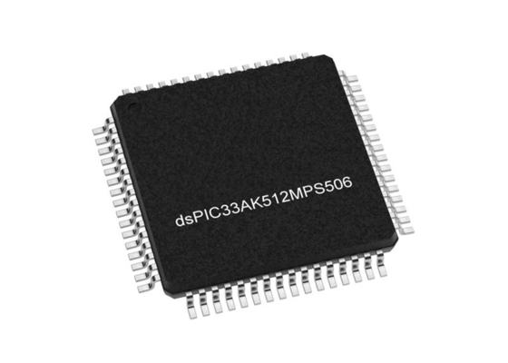 DSPIC33AK512MPS506-I/PT মাইক্রোকন্ট্রোলার MCU ডিজিটাল সিগন্যাল কন্ট্রোলার 32Bit DSPIC33A DSC