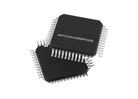 DSPIC33AK256MPS205-I/PT মাইক্রোকন্ট্রোলার MCU রিয়েল-টাইম কন্ট্রোল অ্যাপ্লিকেশনের জন্য উচ্চ-গতির DSC