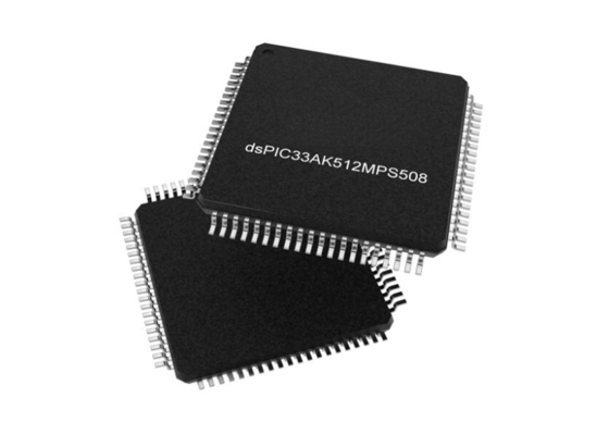 DSPIC33AK512MPS508-I/PT মাইক্রোকন্ট্রোলার MCU 200MHz উচ্চ কর্মক্ষমতা 32বিট একক কোর DSC
