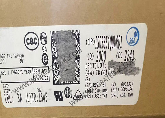 ISO5851QDWRQ1 ইন্টিগ্রেটেড সার্কিট চিপ অটোমোটিভ 5.7kVrms সিঙ্গেল-চ্যানেল আইসোলেটেড গেট ড্রাইভার