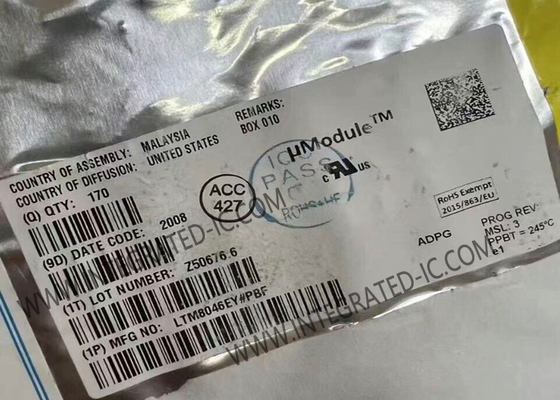 LTM8046EY ইন্টিগ্রেটেড সার্কিট চিপ 550mA বিচ্ছিন্ন ডিসি ডিসি μModule রূপান্তরকারী BGA51