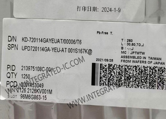 UPD720114GA ইন্টিগ্রেটেড সার্কিট চিপ ECOUSB ইউএসবি ২.০ হাব কন্ট্রোলার TQFP48 ইউএসবি হাব কন্ট্রোলার