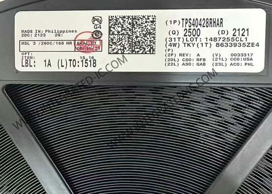 TPS40428RHAR ইন্টিগ্রেটেড সার্কিট চিপ ২ ফেজ সিঙ্ক্রোনাস বাক ড্রাইভারবিহীন কন্ট্রোলার