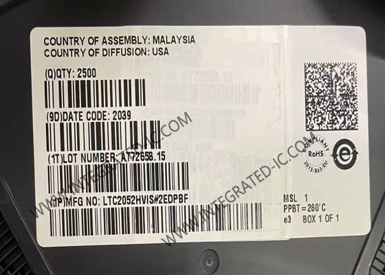 LTC2052HVIS ইন্টিগ্রেটেড সার্কিট চিপ অপারেশনাল এমপ্লিফায়ার SOIC14 কোয়াড জিরো ড্রिफ्ट অপ এম্পস