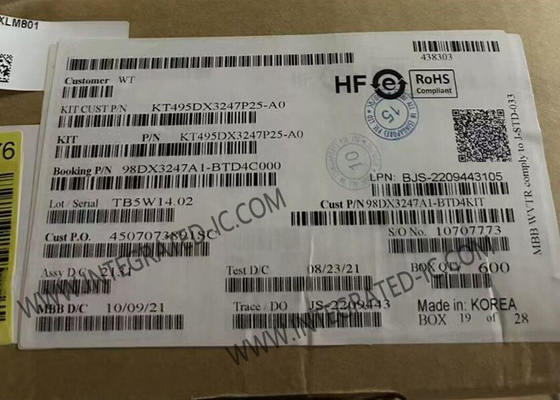 98DX3247A1-BTD4C000 ইথারনেট আইসি 1GbE প্রেসটেরা ডিএক্স ইথারনেট সুইচ বিজিএ প্যাকেজে