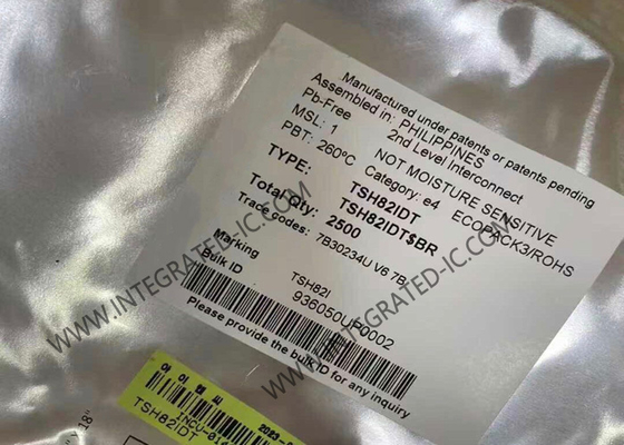 TSH82IDT ইন্টিগ্রেটেড সার্কিট চিপ ব্রডব্যান্ড রেল-টু-রেল অপারেশনাল এম্প্লিফায়ার স্ট্যান্ডবাই ফাংশন সহ