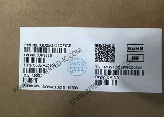 GD25Q127CFIGR মেমরি আইসি চিপ 128Mbit 3.3V ইউনিফর্ম সেক্টর সিরিয়াল নর ফ্ল্যাশ মেমরি