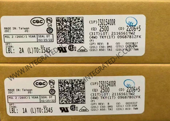 ISO1540DR ইন্টিগ্রেটেড সার্কিট চিপ 2500Vrms লো পাওয়ার দ্বি-দিক I2C আইসোলেটর