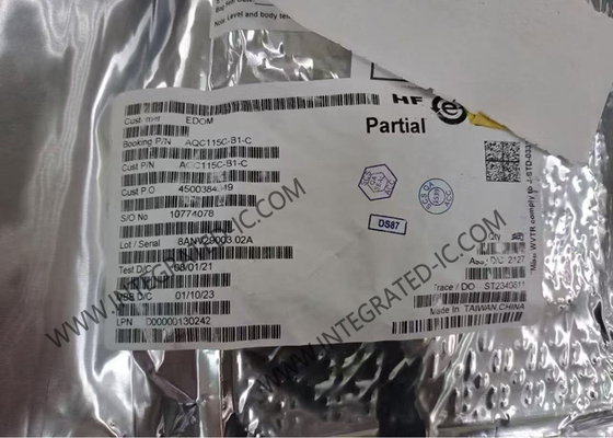 2.5Gbps PCIe ইথারনেট চিপ AQC115C-B1-C একক পোর্ট 4স্পিড 64FCBGA ইন্টিগ্রেটেড সার্কিট চিপ