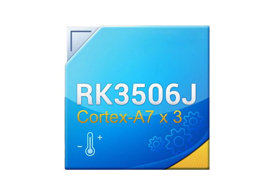 RK3506J এআই প্রসেসর চিপ এআইওটি প্রসেসর ট্রিপল কোর কর্টেক্স এ৭ প্রসেসর