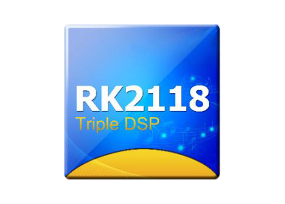 RK2118M এআই প্রসেসর চিপ অটোমোটিভ এআই অডিও প্রসেসর এআইওটি প্রসেসর ট্রাই-কোর HiFi4 DSP