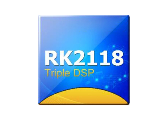 RK2118 এআই প্রসেসর চিপ হাই পারফরম্যান্স এআই অডিও প্রসেসর চিপ এআইওটি প্রসেসর