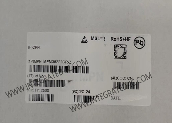 MPM38222GR ইন্টিগ্রেটেড সার্কিট চিপ ডুয়াল 2A ইন্টিগ্রেটেড ইন্ডাক্টর সহ সিঙ্ক্রোন স্টেপ-ডাউন কনভার্টার