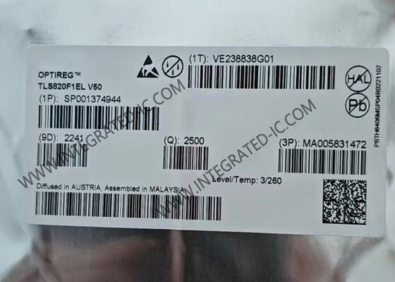 TLS820F1ELV50 ইন্টিগ্রেটেড সার্কিট চিপ উচ্চ কার্যকারিতা কম ড্রপআউট লিনিয়ার ভোল্টেজ নিয়ন্ত্রক